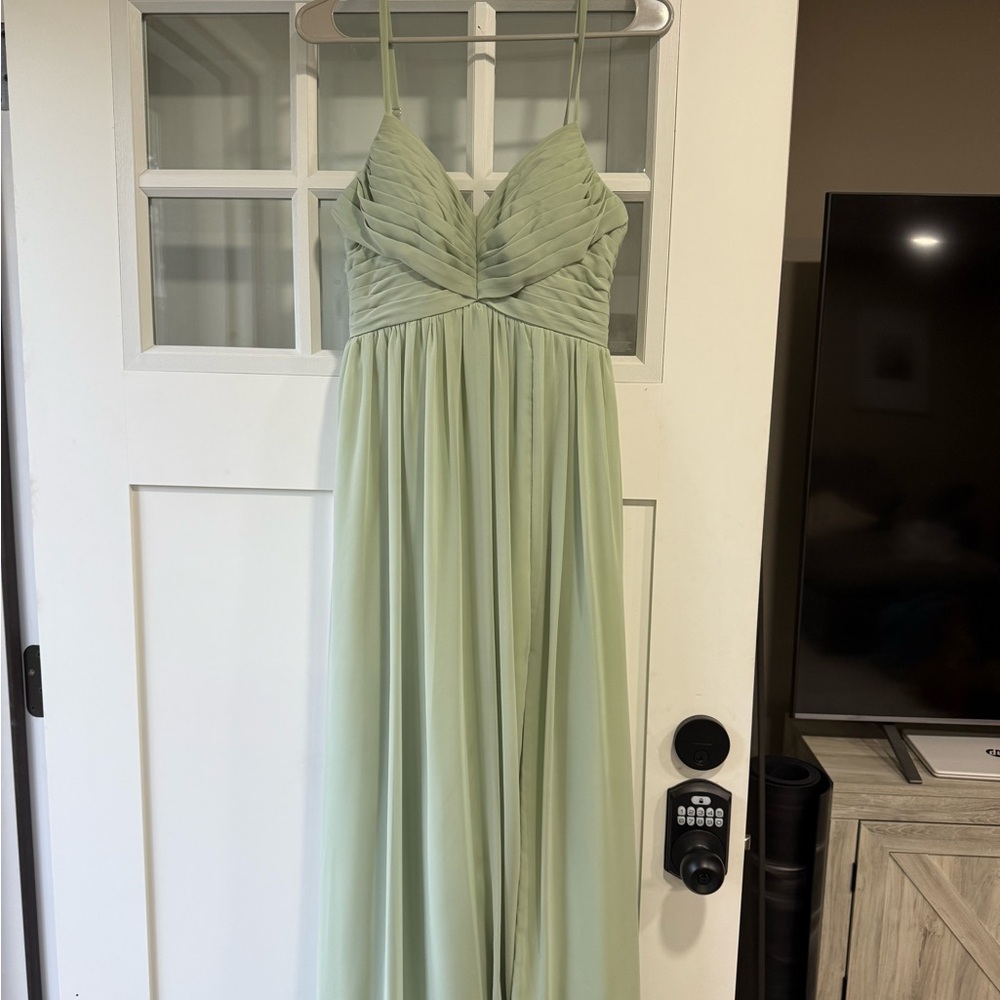 Azazie dusty sage size 2 Dress